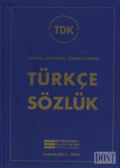 Türkçe Sözlük ( Plastik )